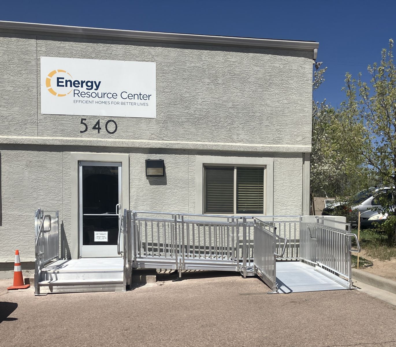 Commercial ramp installation in Colorado Springs, CO