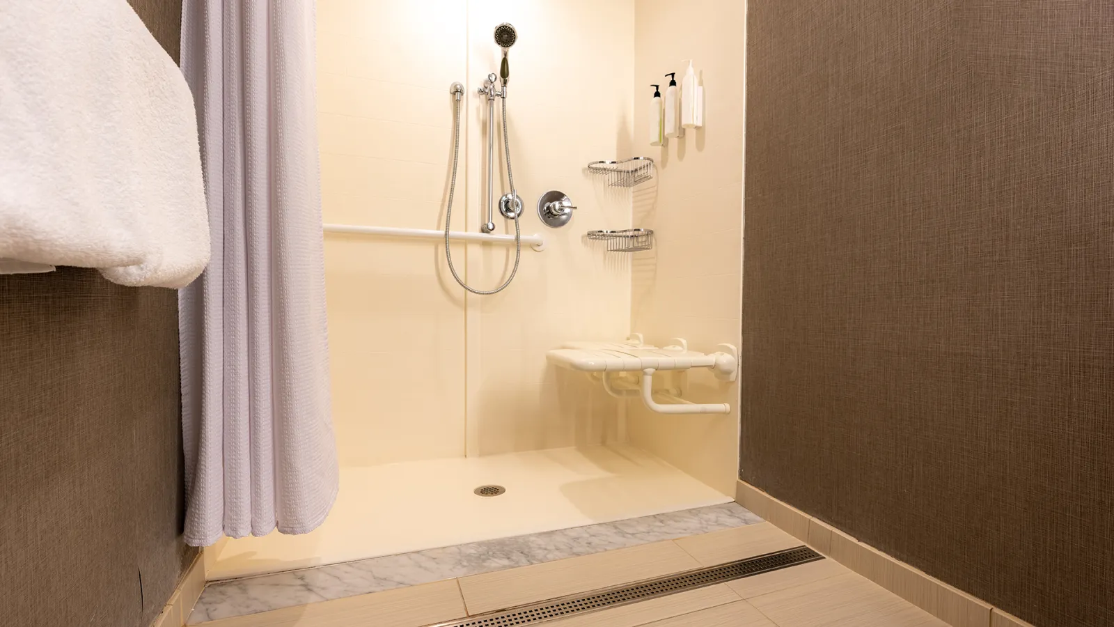 walk in shower